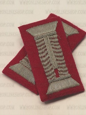 Replica of German Officer Waffenrock OKW Cuff Tabs (2 Pairs) (Other Insignia) for Sale (by ww2onlineshop.com)